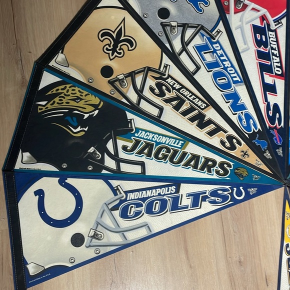 1990s or 2000s NFL Team Pennant Collection. 13‎ Pennants. Made in USA Wincraft. - Picture 2 of 12